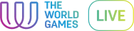 TWG logo with live color